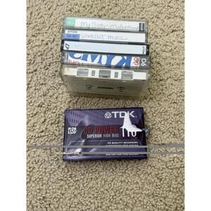 TDK CD Power 110 High Bias Blank Audio Cassette Tapes Sealed NEW SEALED